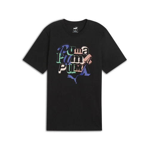 T shirt Puma Trash Talk girocollo manica corta uomo nera top casual 68439201