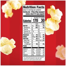 Orville Redenbacher's Butter Popcorn, 3.29 oz, 36 ct - -