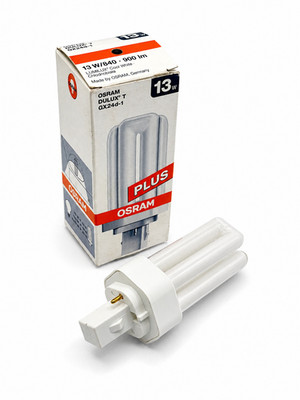 Osram  Dulux T Plus 13W 840 900lm Cool White GX24d 1 Kompaktleuchtstofflampe