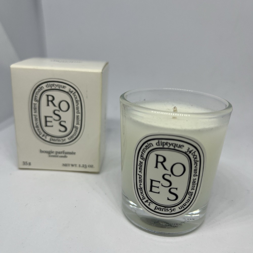 Diptyque Roses Scented Candle 1.23oz Not Sealed
