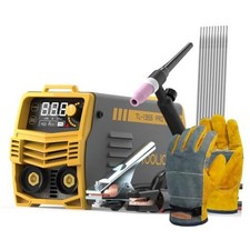135A 110V Stick Welder Kit with Lift TIG Torch, rods Gloves Stick/Lift