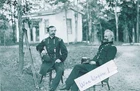 Civil War Photo ,  Union -    Gen Sickles + Gen Heintzelman