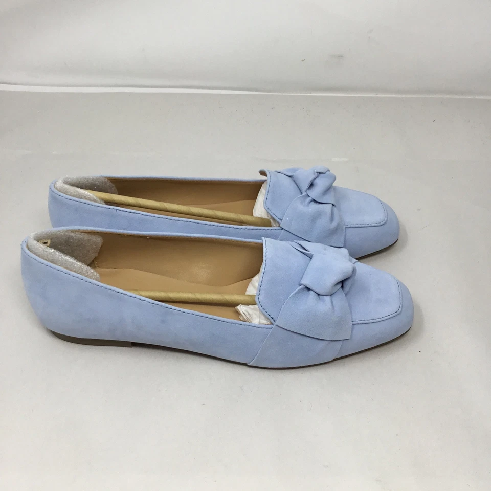 Talbots Azul Cielo Stella Suave Lazo Gamuza 8M Planos Nuevo con Caja Foto 4 de 4