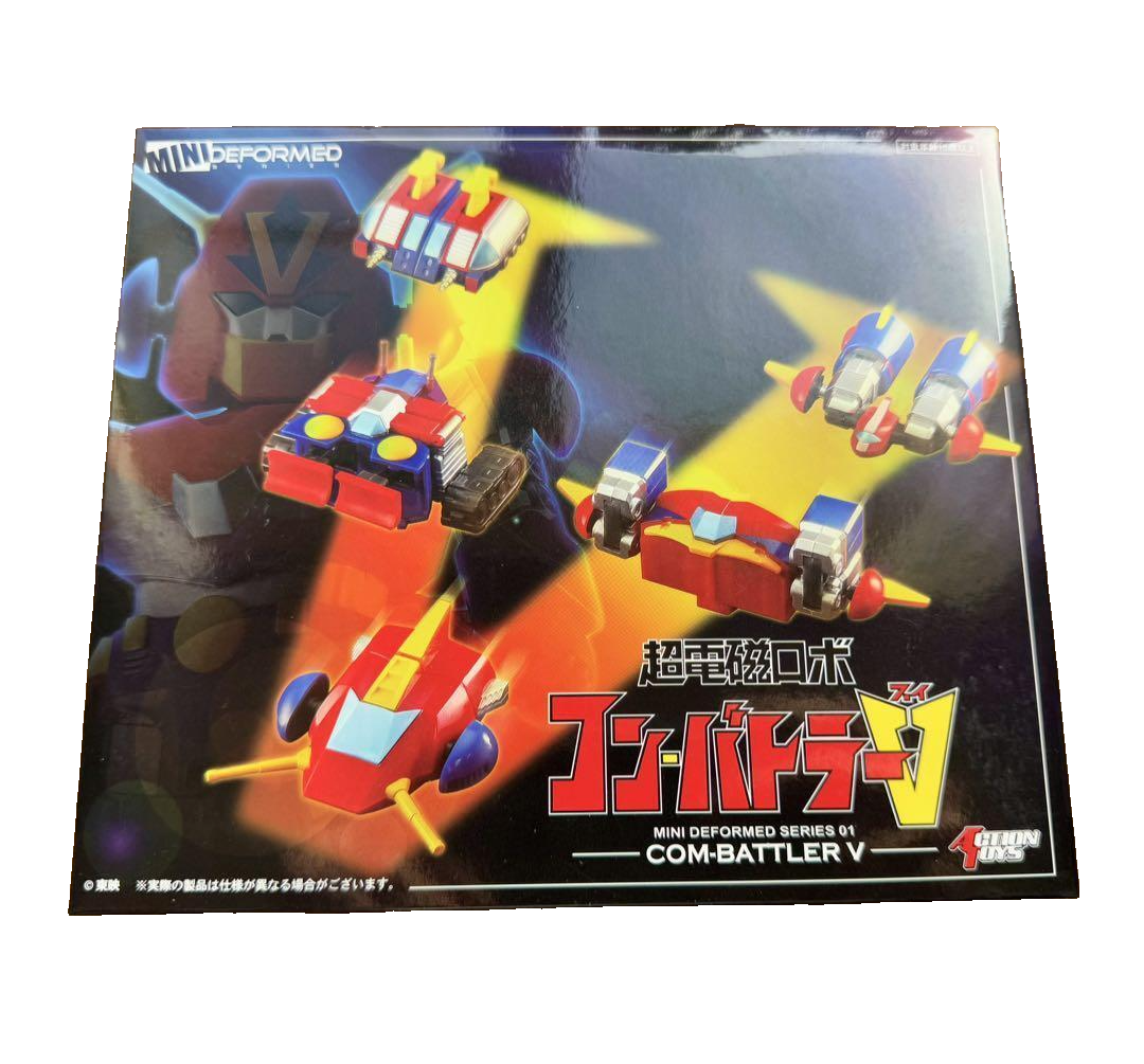 コミック・アニメ COM-BATTLER V MINI ACTION SERIES 01 ACTION TOYS Mini Action Series 01 Combattler V Com Battler