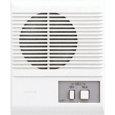 Aiphone LEM-1 Open Voice Master Audio Intercom Speaker, connect to door call