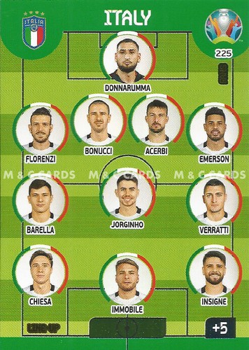 PANINI ADRENALYN EURO 2020 Karten ITALIEN / NIEDERLANDE / POLEN / PORTUGAL / RUSSLAND - Bild 21 von 93