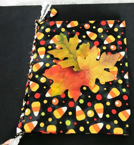One Fabric Covered Standard Journal 7 7/8" x 6 1/2" Soft Cover 144 Ruled Pages - Picture 6 of 11