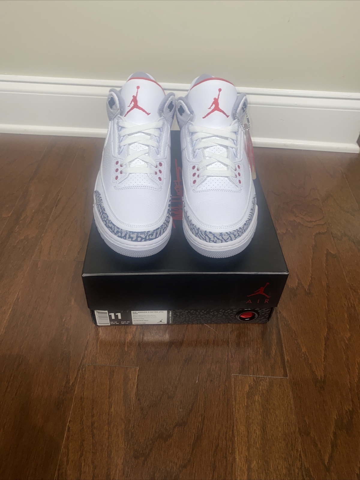 Jordan 3 Retro JTH NRG White Cement 