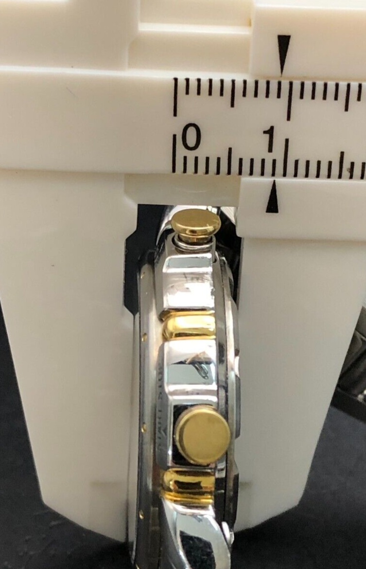 SEIKO WATCH YACHT TIMAR 8M37-7000 QUARTZ SILVER STAINLESS STEEL W