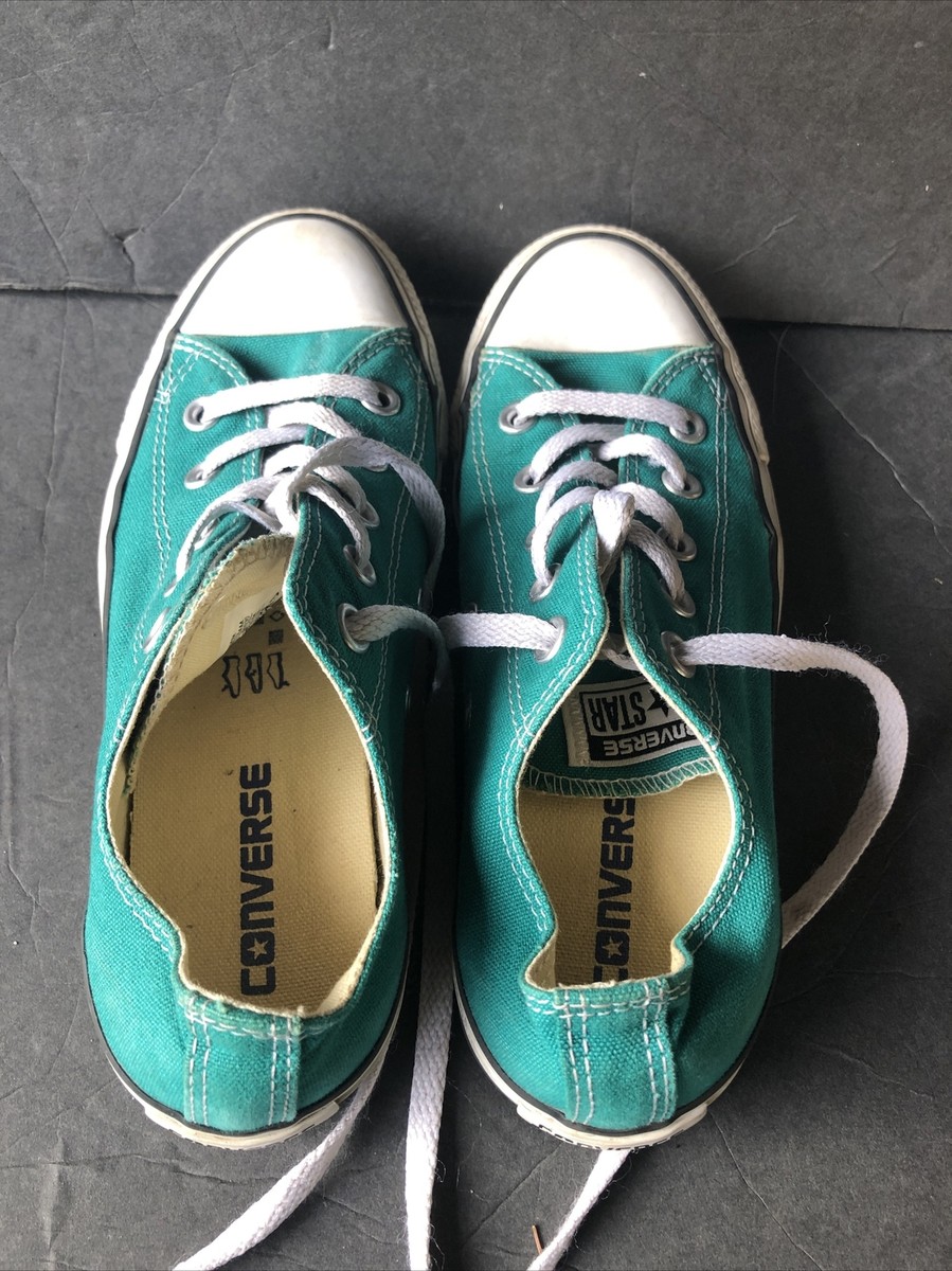 Converse Chuck Taylor All Star Ox Low Top Shoe Teal Green 132301F