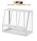 ÅKERBÄR Greenhouse Frame Included Rod InOutdoor Small Plants Herbs White 45cm