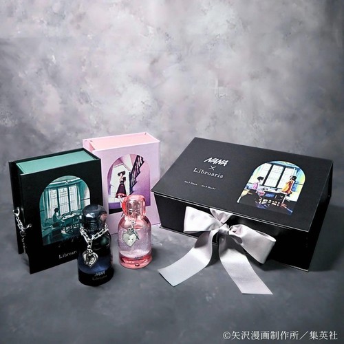 NANA × Libroaria No.7&No.8 eau de parfum EDP 50ml 1.7 oz Set of 2 with Shopper