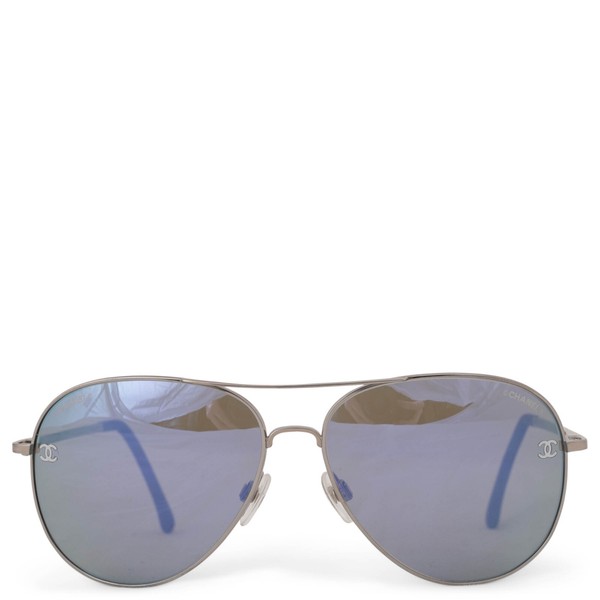 71412 authentische Chanel lila PILOT AVIATOR Sonnenbrille 4189-T-C