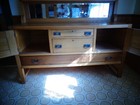 Northern Furniture Company Sheboygan  Antique Wood Credenza Buffet with Mirror — photo 8