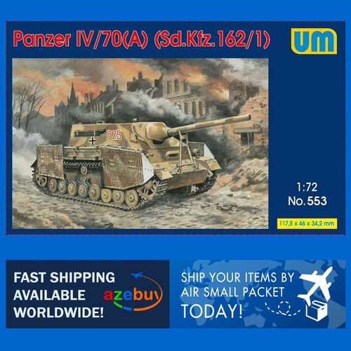 Panzer IV/70 (A) (Sd.Kfz.162/1) Maßstab 1/72 Kunststoff Modellbausatz UniModel 553