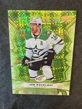 22-23 UD ICE Hockey Green SP Parallel 11 Joe Pavelski