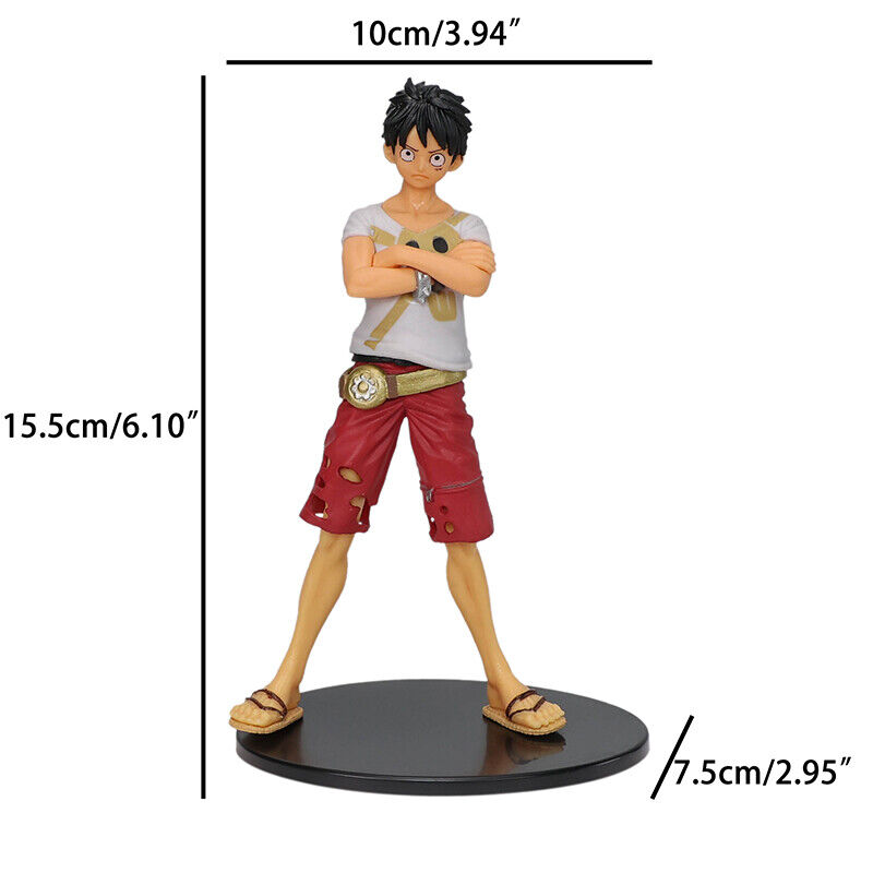 Figurine One Piece Anime vêtements noirs, Version cinéma de Luffy Zoro  Sanji franchine Nami Pvc poupée Action décoration jouet cadeaux