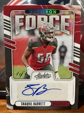 2020 Panini Absolute Shaquil Barrett 1/1 Auto