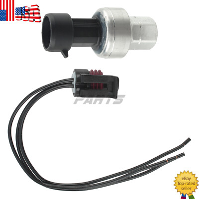 A/C Refrigerant Pressure Switch Sensor & Connector Fits GM Buick ...