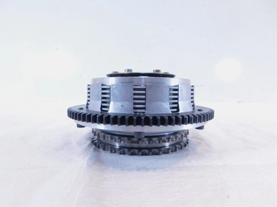 Harley Davidson Doble Cámara Electra Glide Softail y Dyna Embrague Cesta Buje y Placas Foto 2 de 4