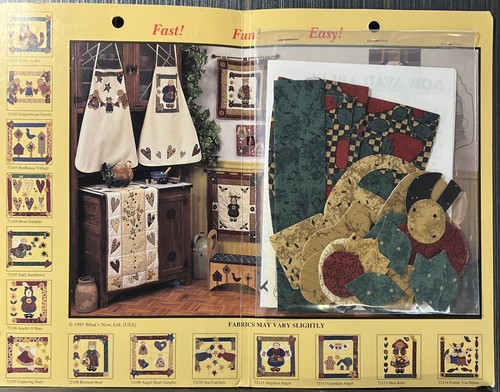 Blossom Bear #72108 Iron On Die Cut Shapes Appliqué Kit By Country Borders - Picture 3 of 3