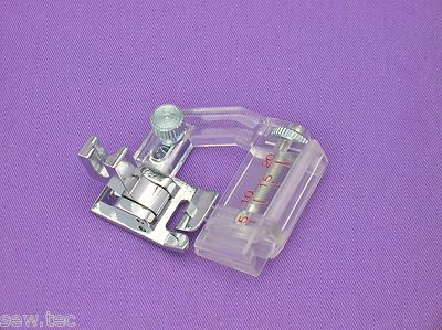 UNIVERSAL VERSTELLBAR BAND/SCHRÄGBINDER FUSS NIEDRIGER SCHAFT NÄHMASCHINENFÜSSE (303)