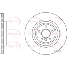 Apec Rear Brake Disc DSK3186 - OE High Quality Precision Engineered Part