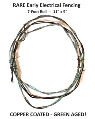 WREATH Old Vintage Rusty Barbed Wire Roll Western Ranch Rustic Farmhouse Decor