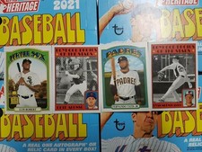 2021 Topps Heritage Baseball (1-200) COMPLETE YOUR SET - YOU PICK FROM LIST