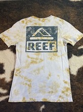 Reef Surf Dive Tie Dye Small Tee Shirt