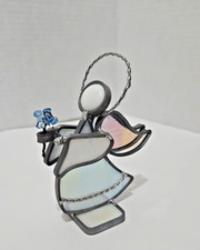 Handmade Stained Glass Angel With Wings Bouquet