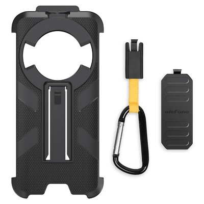 Ulefone Power Armor 16 Pro Original Case with Belt Clip and Carabiner