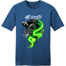 NEW Art Society PLAGUE DOCTOR MARITIME BLUE Tee Shirt SMALL-4XLARGE MADE IN USA