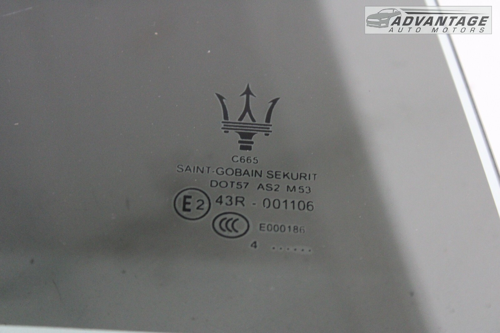 Maserati Ghibli 2014-2020 REAR+RIGHT Door glass