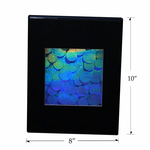 FOREIGN Coins / Assorted Coins Hologram Picture, 3D Embossed Type Desk Stand - Picture 4 of 7