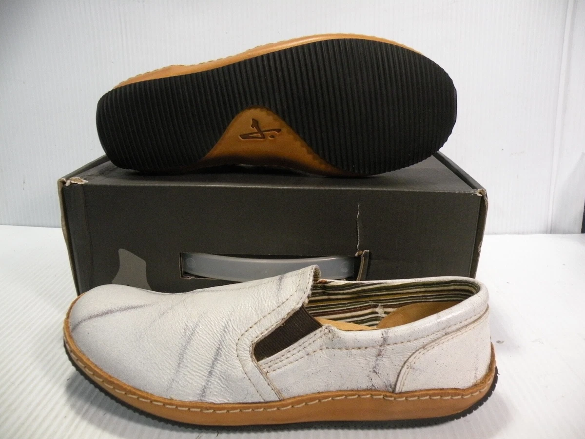 J. SHOES COURT CLASSIC LEATHER LOW CASUAL DRESS MEN SHOES WHITE SIZE 8 NEW