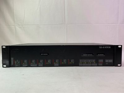 TODD-A0 Intercom Editor Talent Stage Console Remote Matrix Outputs GPO Mutes