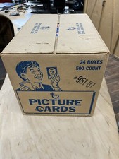 1987 Topps Baseball Vending Box From Sealed Case Bonds,Larkin,McGwire,Bo Jackson