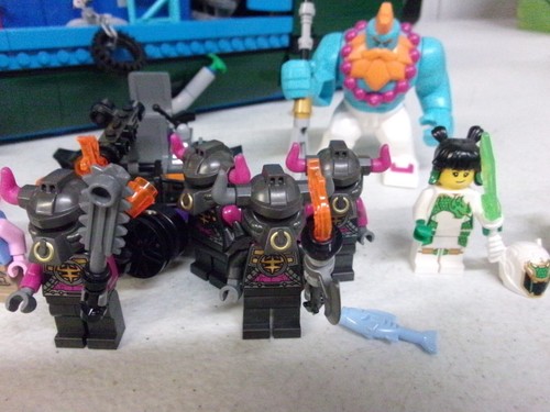 LEGO - MONKIE KID - MONKIE KID'S TEAM SECRET HQ - COMPLETE WITH BOX #OS - Picture 4 of 20