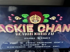 Jackie Chan's Action Kung Fu Nintendo NES Complete In Box 1990 CiB Manual Tested