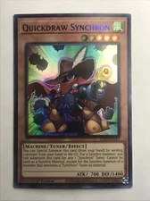 Quickdraw Synchron (Blue) Ultra Rare LDS3-EN117 (Near Mint 1st Edition)