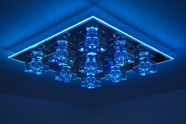 Buromobel Design Led Farbwechsel Leuchte Deckenlampe Deckenleuchte Lampen Fernbedienung Buro Schreibwaren Publiciudad Cl