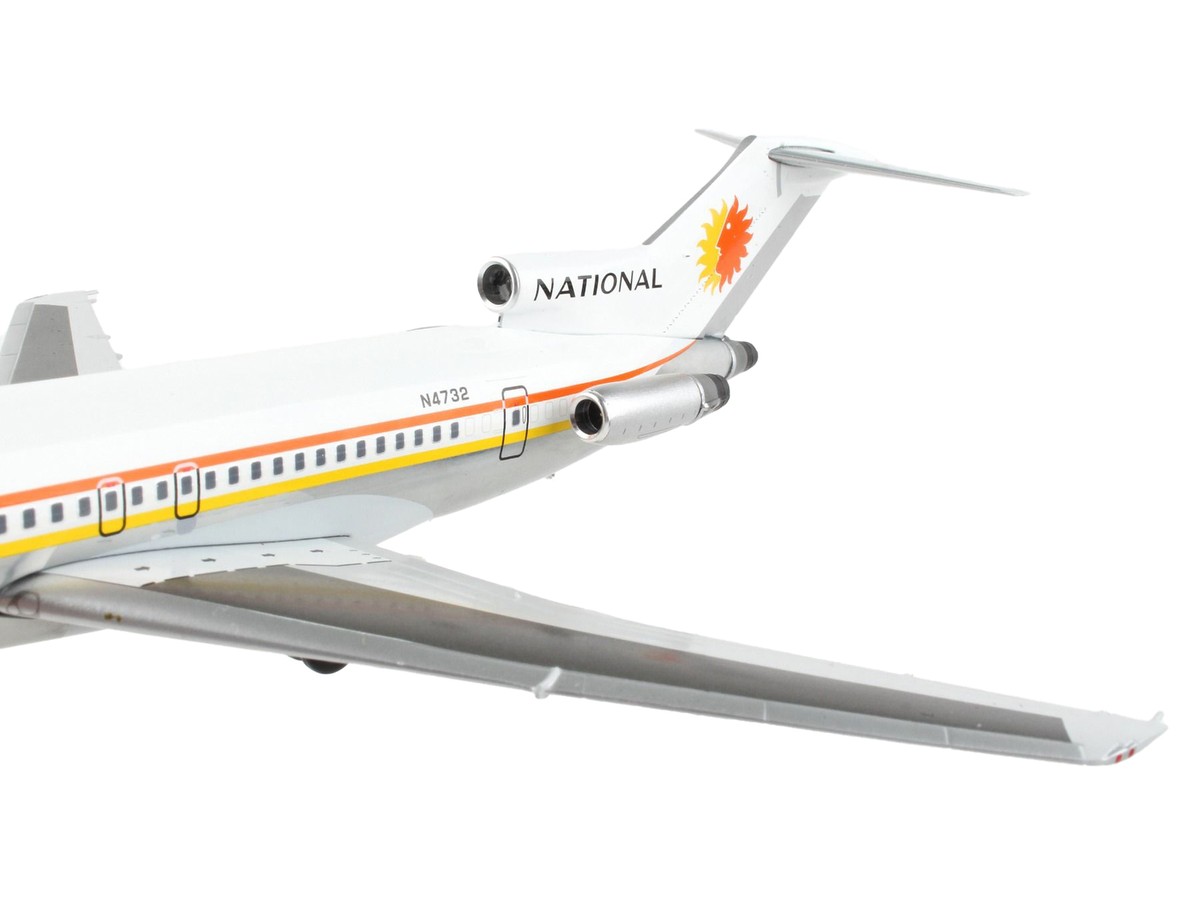 Boeing 727-200 National Airlines White/Orange/Yellow Gemini