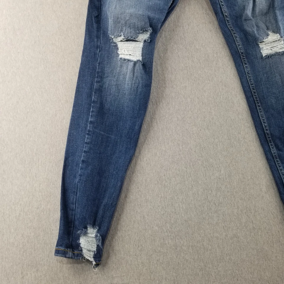 Denim &Co. Jeans Women's Sz 8 Dark Wash Normcore Stretch Mat. Nice Quality Indie - Image 3 of 4