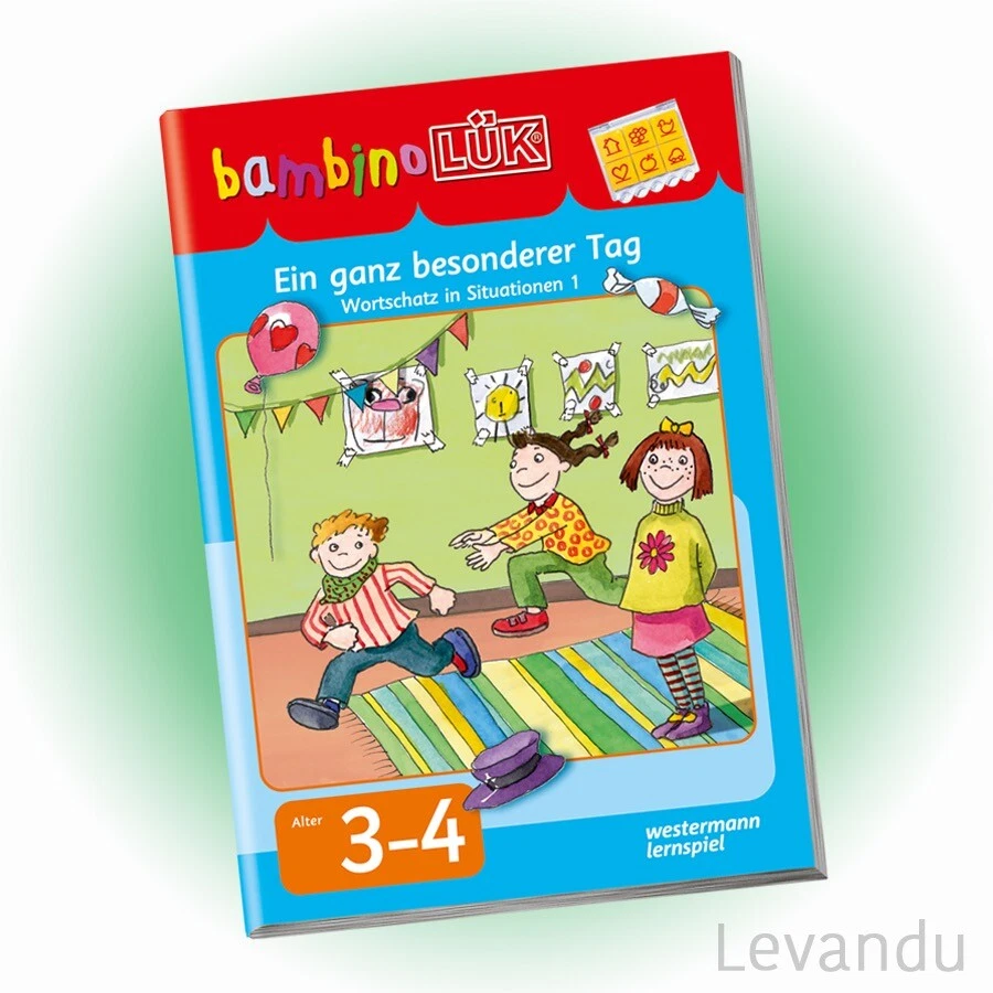 WESTERMANN bambino LÜK Heft - Ein ganz besonderer Tag | Wortschatz 1 (7661)