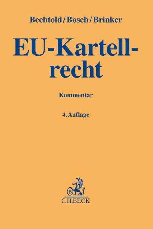 Thumbnail - Eu-kartellrecht Rainer Bechtold 9783406742644