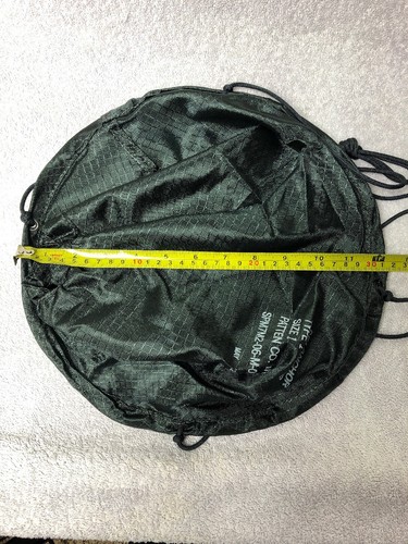 Sea Anchor 12” Mil-A-3339C...Type 1...Size 1...Drift Sock Drogue - Imagen 7 de 8