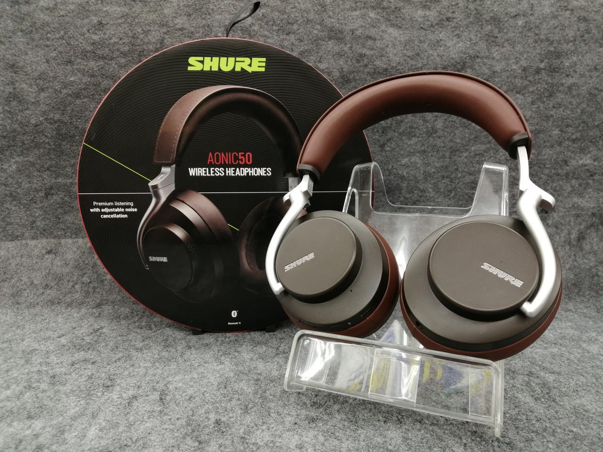 Shure Aonic 50 Over-Ear Headphones SBH2350-BR-J Japan 240328 Shure Aonic 50 Over-Ear Headphones SBH2350-BR-J Japan 240328
