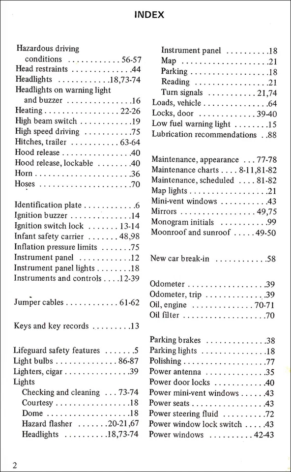 Ford Thunderbird 1976 manual del propietario original OEM T-bird libro de guía del usuario Foto 3 de 4