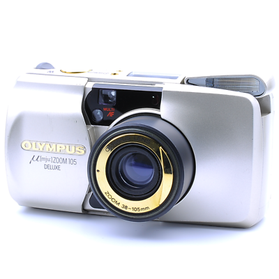 Works/Near MINT] Olympus Mju Zoom 105 Deluxe Point & Shoot